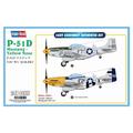 Hobby Boss 085808 1/48 P-51D Mustang Plastikmodellbausatz, Modelleisenbahnzubehör, Hobby, Modellbau, Mehrfarbig