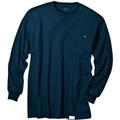 Dickies Men's Pocket Tee L/S Longsleeve T-Shirt, Hunter Green, Large