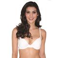 Atomic Liquid Filled T-Shirt Bra – Boost Your Bust by 1 to 2 Cup Sizes with Our Liquid Filled Gel Bra, White, 34 C