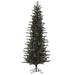 Vickerman 559420 - 12' x 59" Artificial Hillside Pencil Spruce 1000 Multi-Color LED Lights Christmas Tree (G180192LED)