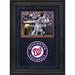 Washington Nationals Deluxe Framed 8" x 10" Horizontal Photograph Frame with Team Logo
