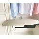 Tcatec Foldable Ironing Board Retractable Ironing Board 180 ° Roation Ironing Board Drawer with Heat-resistant Cover for Space Saving 82 x 31CM