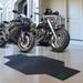 FANMATS NCAA Motorcycle 42 ft. x 0.25 ft. Garage Flooring Roll in Black | Wayfair 15231