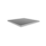 NewAge Products Pro 24" W x 24" D Stainless Steel Workbench Top Stainless Steel in Gray | 1.25 H x 24 W x 24 D in | Wayfair 36755