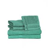 Eider & Ivory™ Kylan 6 Piece Towel Set Terry Cloth/100% Cotton in Green | 30 W in | Wayfair D5301AA09A5D4392B5EE7CBA0C5DA858