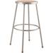 National Public Seating 6200 series Industrial/Shop stool Manufactured Wood/Metal in Gray/Brown | 30 H x 14 W x 14 D in | Wayfair (Set of 3) #6230