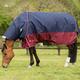 Jumpers Horse Line Jhl Turnout Rug Mediumweight Navy/burgundy 6' 6" - Blue, 6' 6"