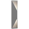 Inside Out Prisma 18" High Gray LED Outdoor Wall Light