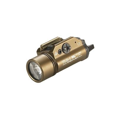 Streamlight TLR-1 HL LED Rail-Mounted Tactical Flashlight CR123A White 1000 Lumens Flat Dark Earth Brown 69267
