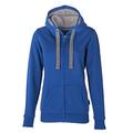 HRM Damen Jacket F hoodie, Royalblau, S EU