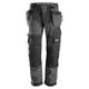 SNICKERS FLEXIWORK WORK TROUSER + HOLSTER POCKETS 6902 STEEL GREY 88