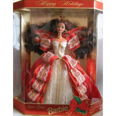 Mattel Happy Holiday 1997 Special Edition Barbie - Brunette