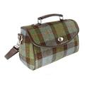 Glen Appin Ladies Authentic Scottish Harris Tweed Satchel Bag Available in Various Tartans LB1021 (COL 15)