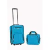 Best luggage sets - Rockland 2 Piece Luggage Set, Turquoise, 2 Piece Review 
