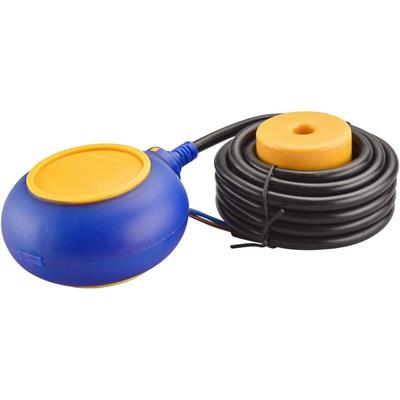 Wiltec - Schwimmerschalter für Pumpen, 230VAC 16A Rund, Pegelschalter für Tauchpumpen, Wechsler mit Image
