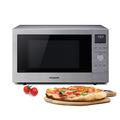 Panasonic NN-CD58JSGPG Mikrowelle ( 1000 Watt, mit Grill und Heißluft, Inverter Mikrowelle, 27 Liter, geringe Bautiefe) edelstahlfront