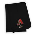 Infant Black Arizona Diamondbacks Personalized Blanket