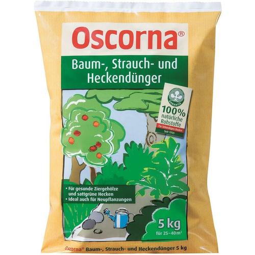 Baum-, Strauch- und Heckendünger 5kg - Oscorna
