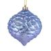 Vickerman 575406 - 6" Lilac Glitter Pine Cone Christmas Tree Ornament (6 pack) (N183834D)