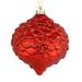 Vickerman 573655 - 6" Copper/Gold Glitter Pine Cone Christmas Tree Ornament (6 pack) (N183833D)