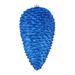 Vickerman 526316 - 10" Blue Matte Glitter Pine Cone Christmas Tree Ornament (2 pack) (N187302D)