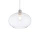 Endon 73974 Dimitri Non Electric Shade With Clear Glass With Bubbles