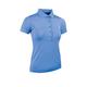 Glenmuir Womens/Ladies Performance Pique Polo Shirt (XL) (Light Blue)