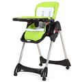 Highchairs Child Booster Portable Multi-function Baby Chair Plastic Folding High Chair For 6 Months Or More Baby A+ (Color : 1#)