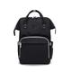 SONARIN Multifunction Baby Nappy Changing Backpack with Stroller Strap,Large Capacity,Diaper Bag,Travel Backpack Organizer,Waterproof, Anti-Dirty Transparent Film(Black)