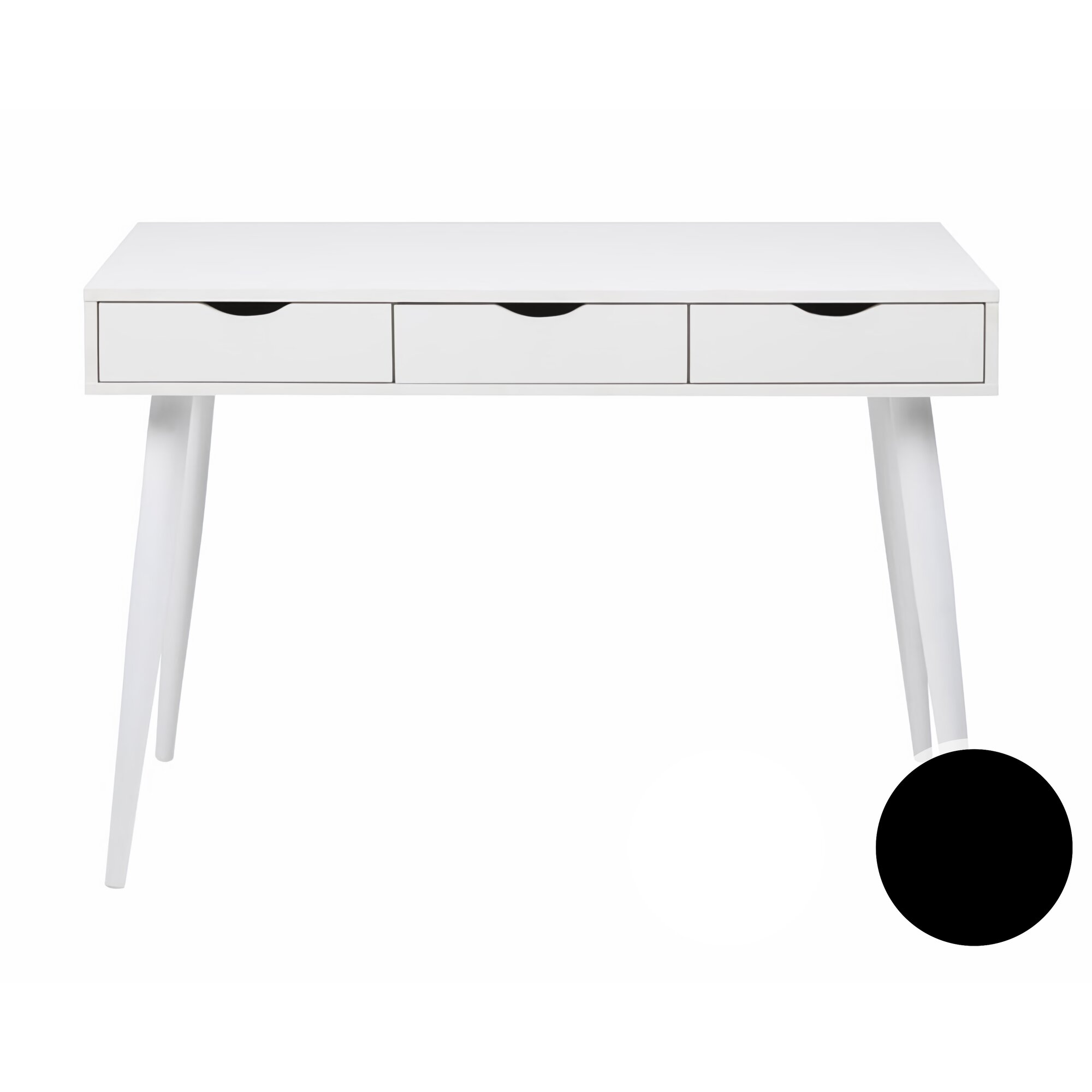 Actona »Neptun« Schreibtisch 110x77,1x50 cm / schwarz Image