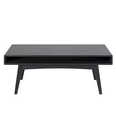 Actona »Marte« Couchtisch mit Ablage schwarz 130x50x70 cm