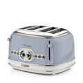 Ariete 156/05-blue Toaster which is Designed for Four Slices Vinatge-156/05-blue, 1630 W, Blue