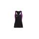 IZAS Damen Tank Top ESERA, Black/Purple, XXL, IWRRN00888BK/PPXXL