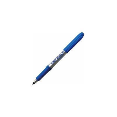 BIC America Mark-it Fine Point Permanent Marker - Blue, Dozen