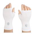 Solbari UPF 50+ Sun Protection Hand Covers Sensitive Collection - Small/Medium/White - UV Protection, Sun Protective
