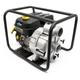 Motopompe à essence pour eaux sales 66m³/h 30m 4.8kW 6.5CV 89mm 3.5 pompe de jardin - schwarz
