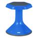 Learniture Learning Active Stool Plastic in Blue | 11.87 H x 12.79 W x 12.79 D in | Wayfair LNT-3046-15BL