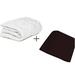 Harriet Bee Elmwood Bassinet Bedding Set Cotton Blend in Black | 15" W x 30" L | Wayfair 43159D1DF521415DA9F3E184D47106D7