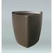 Allied Molded Products Buloxi Composite Pot Planter Composite in Black | 24 H x 30 W x 30 D in | Wayfair 1BUL-3024-PD-DC