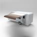 ALEKO Manual Retraction Slope Trailer Awning in Brown | 48 H x 120 W x 96 D in | Wayfair RVAW10X8BRN13