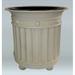 Allied Molded Products Virginia 36 Gallon Trash Bin Fiberglass in Gray | 37 H x 33 W x 33 D in | Wayfair VA-3337T-PD-18-Greige