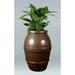Allied Molded Products Reflection Composite Pot Planter Plastic/Metal in White | 34 H x 34 W x 32 D in | Wayfair 1LEL-3432-DC-34