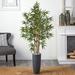 Latitude Run® 60" Artificial Bamboo Tree in Planter Silk/Ceramic/Plastic | 60 H x 24 W x 24 D in | Wayfair BBMT3832 40419432