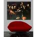 Astoria Grand Badillo Kiss of Judas Wall Decal Canvas/Fabric in Black/Brown | 18 H x 24 W in | Wayfair ARGD5744 44254431