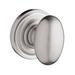 Baldwin Double Dummy Door Knob w/ Traditional Round Rose in Gray | 2.56 H x 2.56 W x 3.6 D in | Wayfair 9BR3510-058