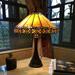Astoria Grand Matteo 23" Dark Antique Bronze Buffet Lamp Resin/Glass in Brown | 23 H x 16 W x 16 D in | Wayfair 50632D550D2F43EEAA5969ACCDB99029