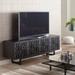 BDI Elements TV Stand for TVs up to 88" Wood/Metal in Gray | 28.75 H in | Wayfair 8779 WH-ME-CRL