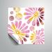 Ebern Designs Rina Flowers Watercolorr Silhouette I Removable Wall Decal Vinyl in White | 36 H x 36 W in | Wayfair 07B80CA0666647BC972D5E553190B9BB