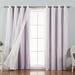 Latitude Run® Tulle Polyester Blackout Curtain Polyester in Indigo | 84 H in | Wayfair 2420DBA2A95C4D6D869CE73CB07B7A14