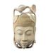 Bungalow Rose Firdaws Buddha Buddhism Wood Mask Wall Décor in Brown | 11.75 H x 6 W in | Wayfair 4C2269D7699F4B9891FE142D50BC96D7